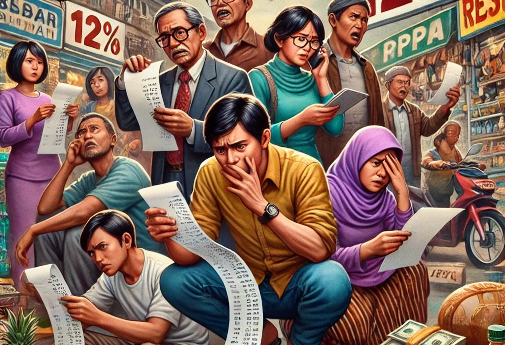 Ilustrasi dampak kenaikan PPN